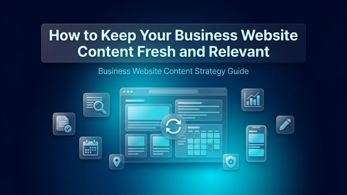 How to Keep Your Business Website Content Fresh and Relevant in 2026